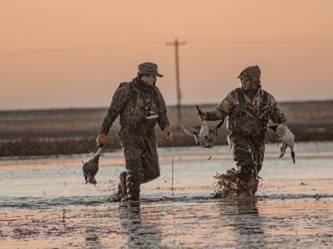 Goose hunt with Wack'm & Stack'm Outfitters